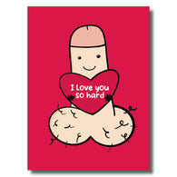 Love You Hard Card